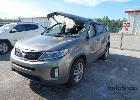 2014 Kia Sorento Lx z USA, uszkodzony, nr VIN 5XYKT3A6XEG473877